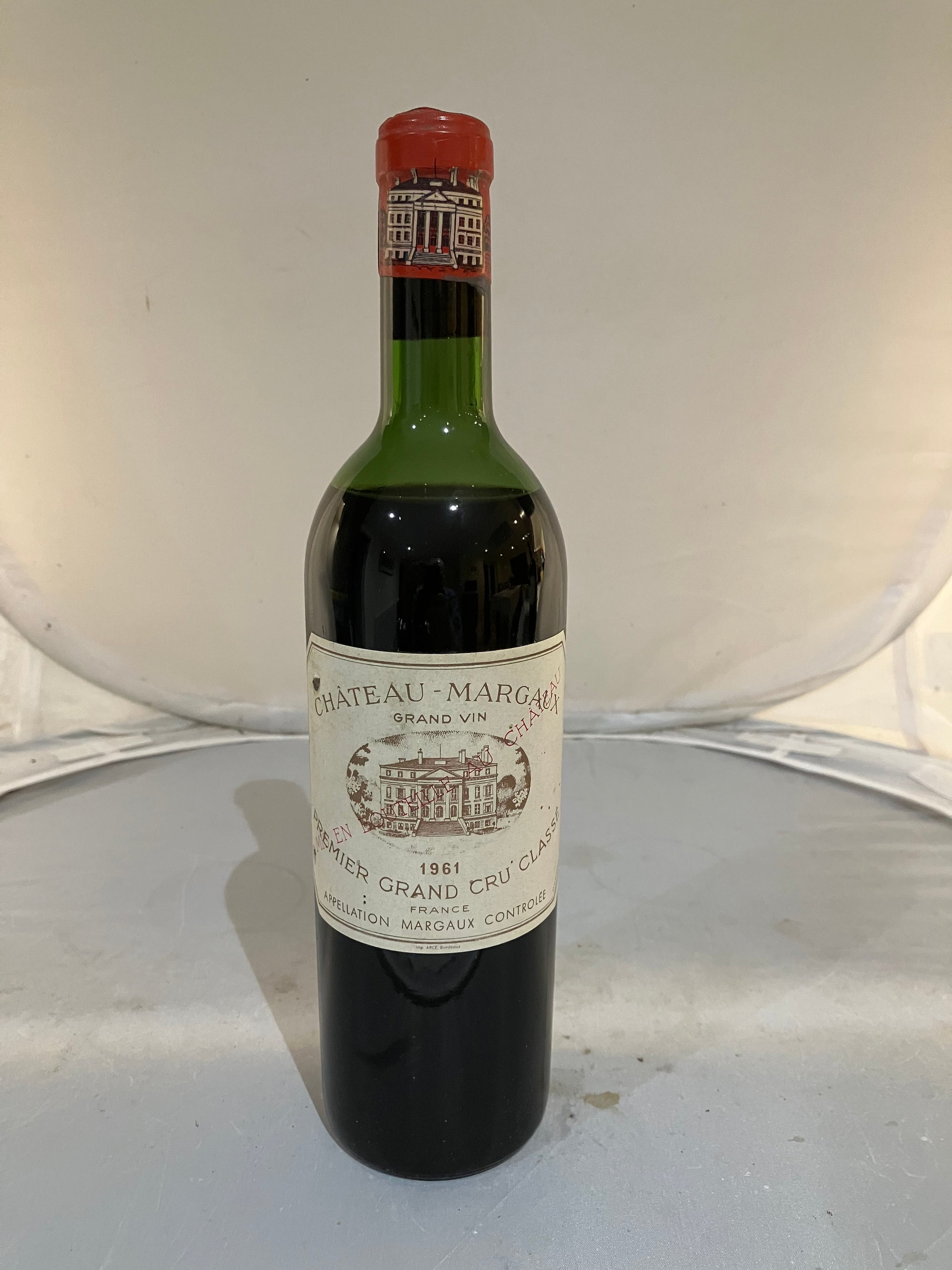 Chateau Margaux 1961 - Mid Shoulder - MWH Wines