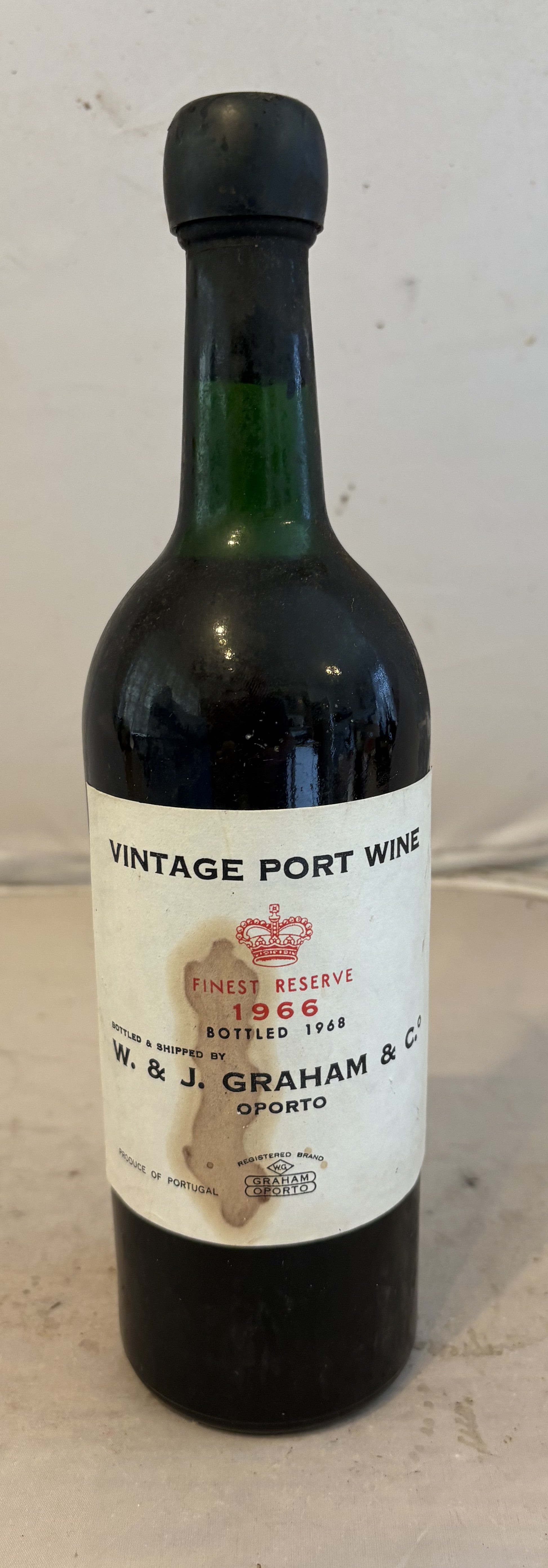 Graham 1966 Vintage Port - MWH Wines