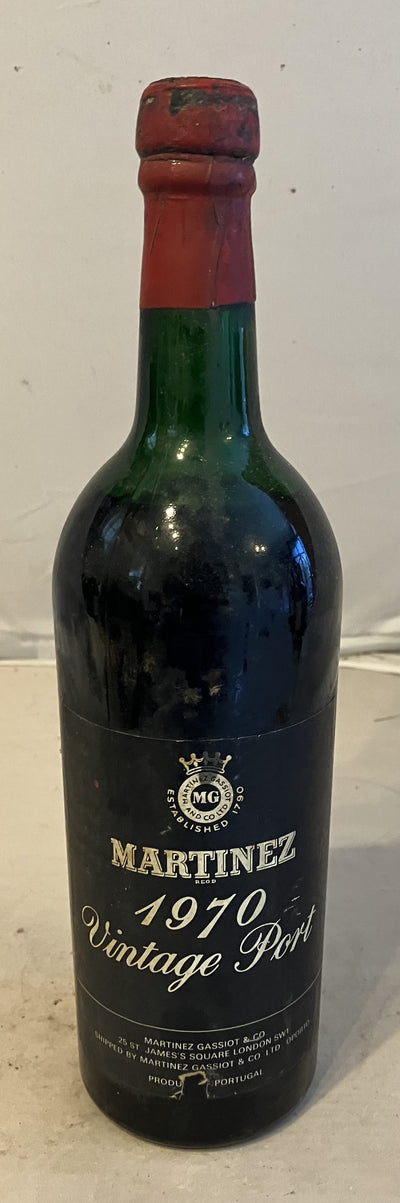 Martinez 1970 Vintage Port - MWH Wines