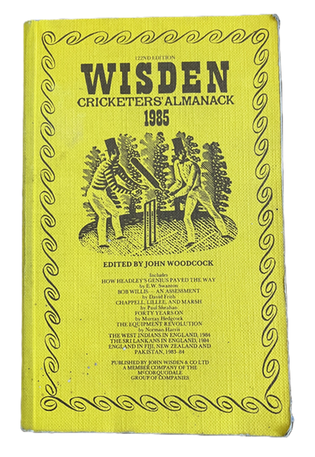 Wisden Cricketers Almanack - 1985