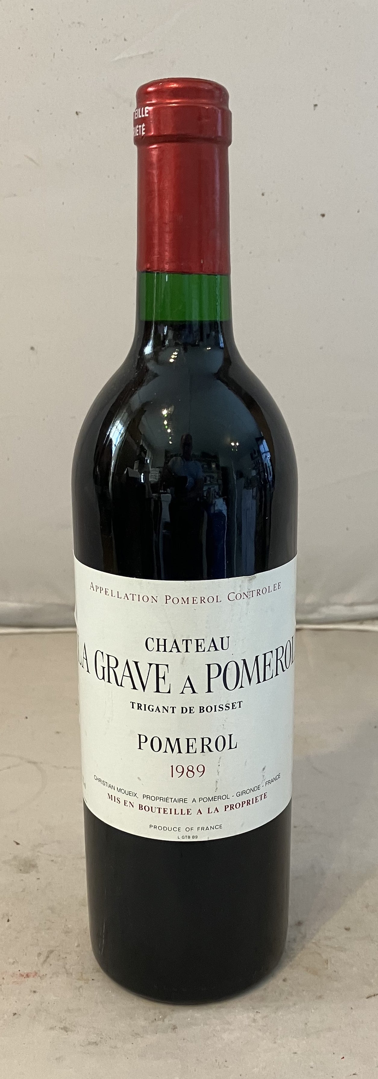 Chateau Le Grave a Pomerol 1989 - MWH Wines