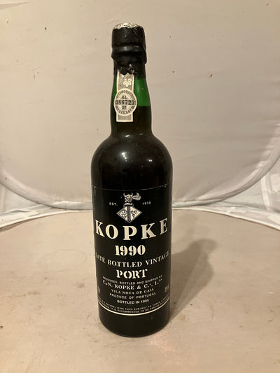 Kopke 1990 Late Bottled Vintage Port - mwh wines