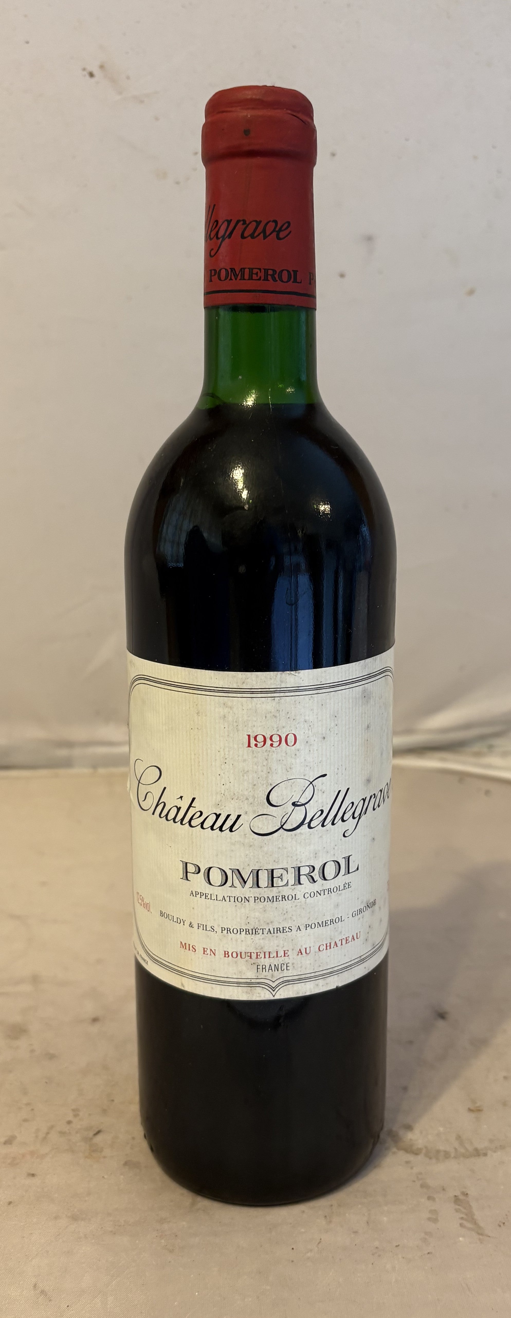 Chateau Bellegrave 1990 - MWH Wines