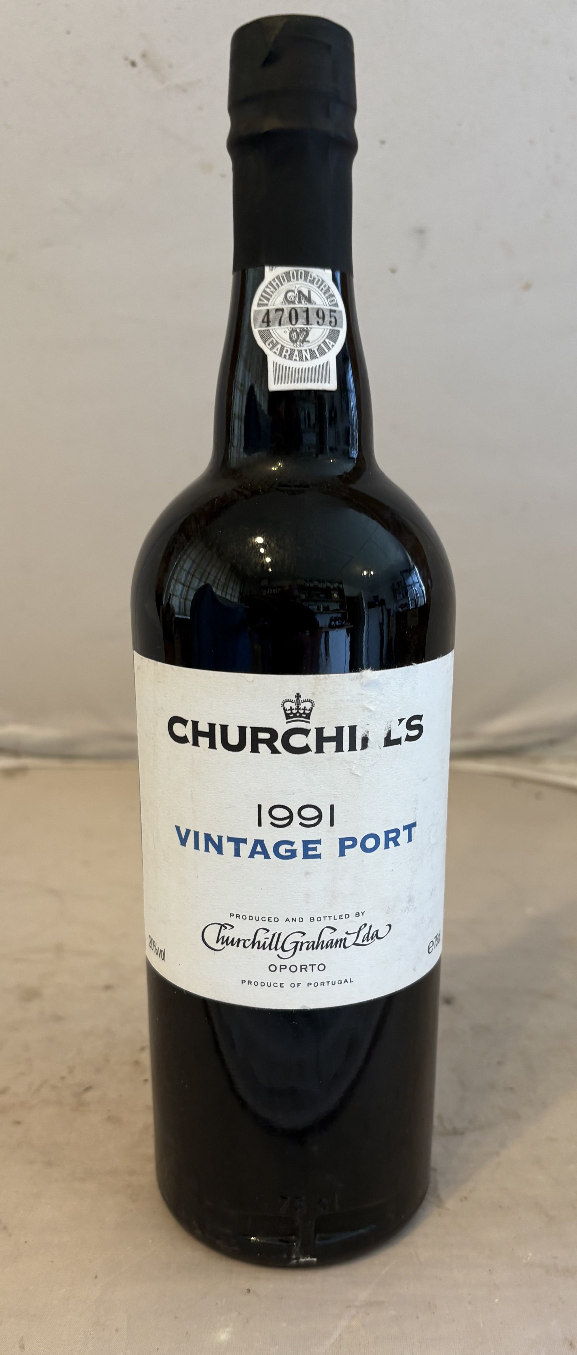 Churchill 1991 Vintage Port - MWH Wines