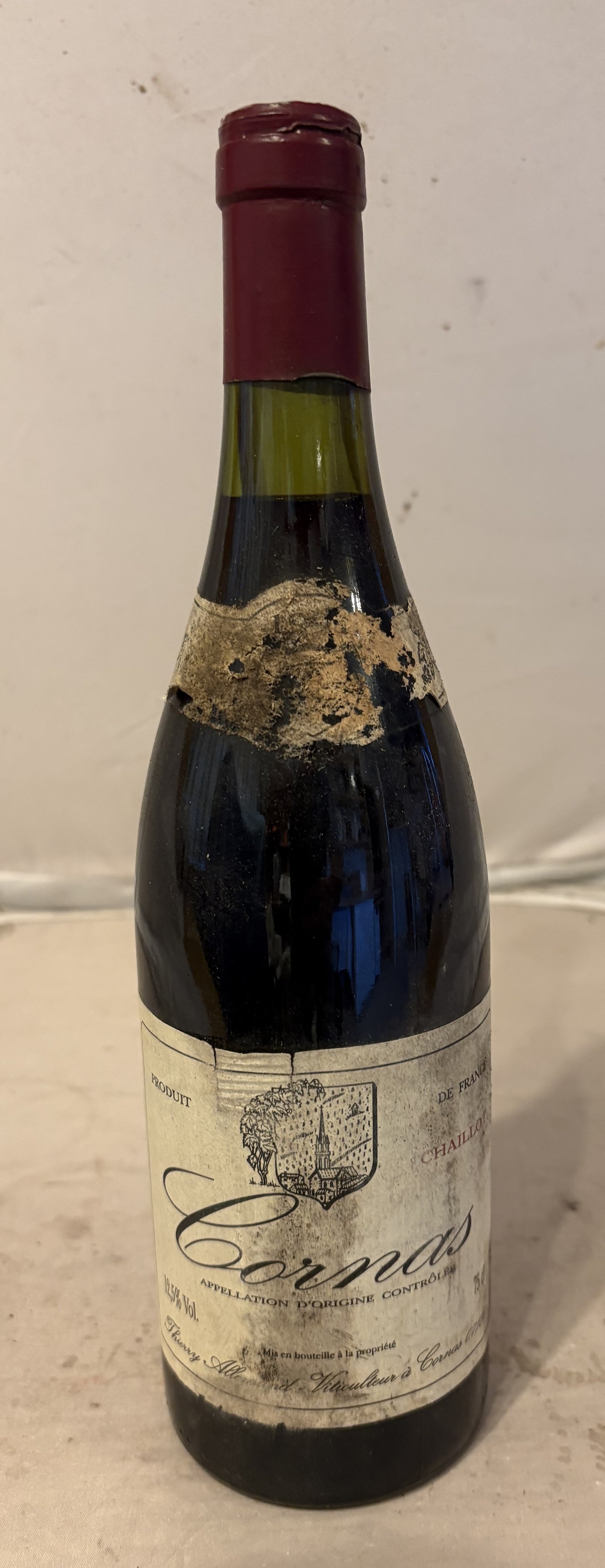 Cornas 'Chaillot' Thierry Allemand 1991 - MWH Wines