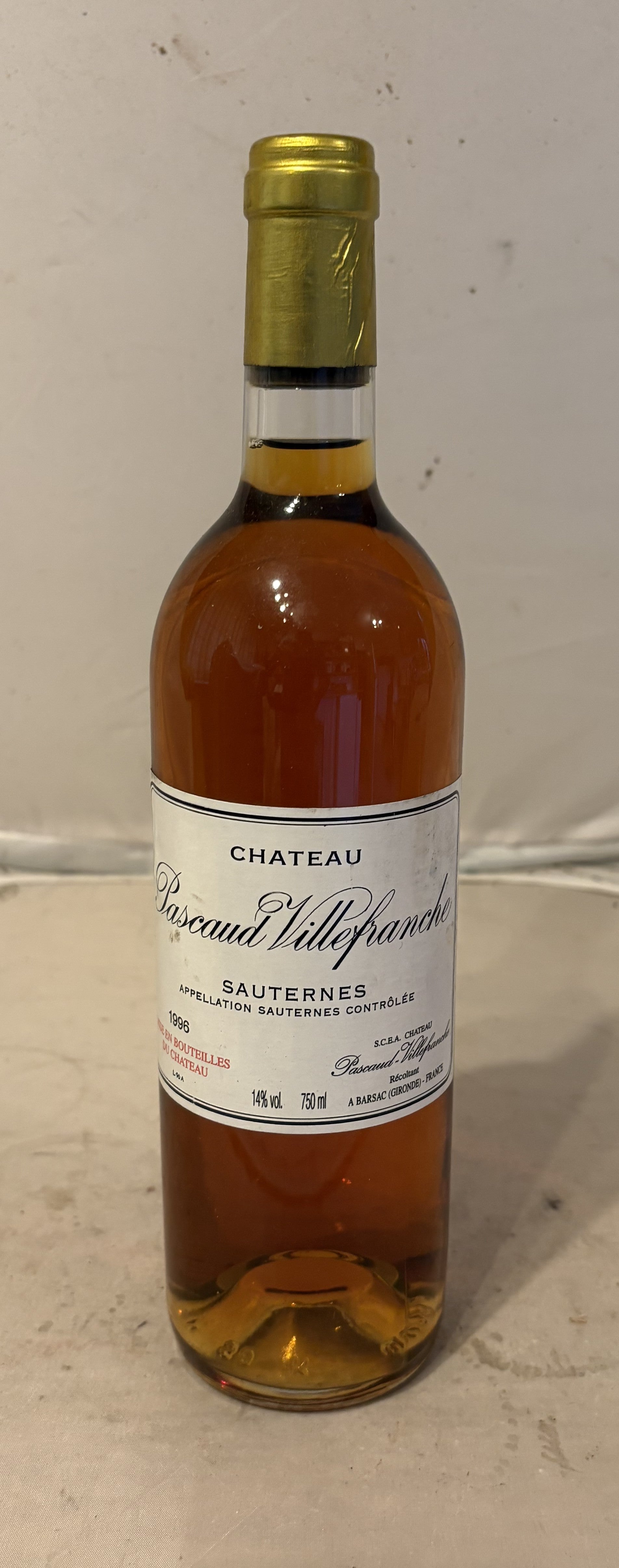 Chateau Villefranche 1996 - MWH Wines