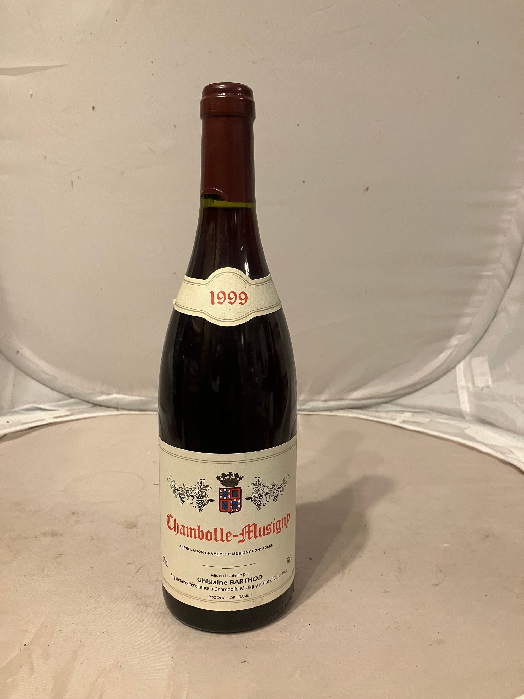 Chambolle Musigny, Ghislaine Barthod 1999 - MWH Wines