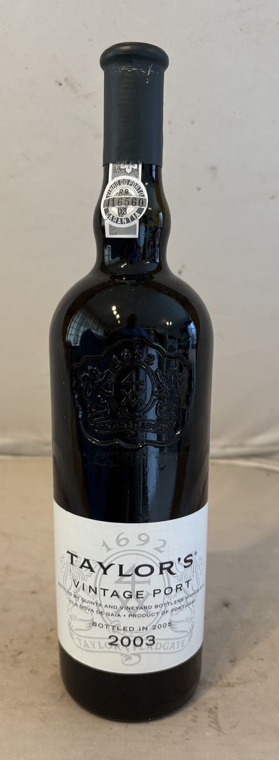 Taylor's 2003 Vintage Port