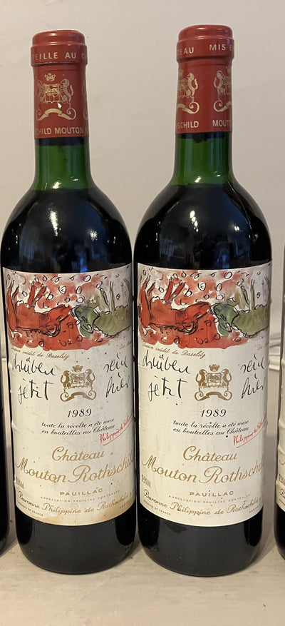 Chateau Mouton Rothschild 1989 - MWH Wines