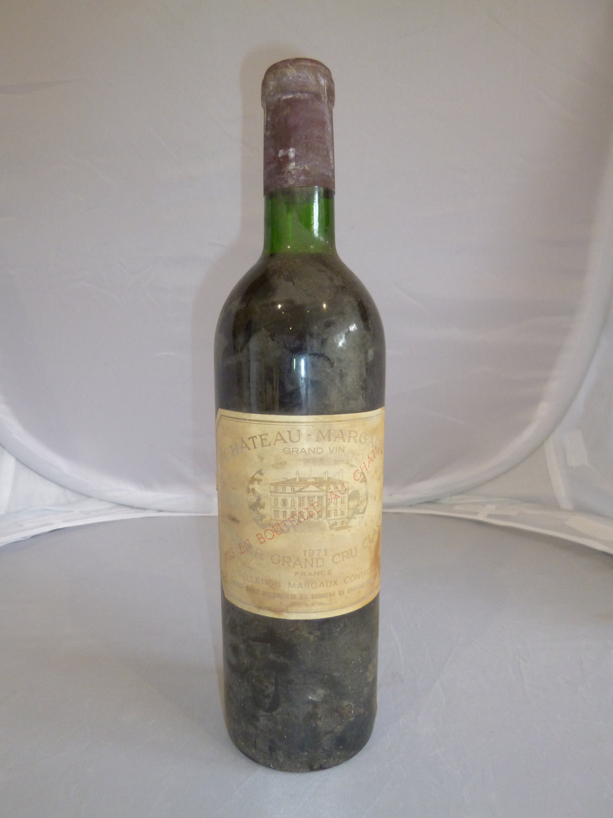 Chateau Margaux 1971. Buy Red Bordeaux wine online. - MWH Wines